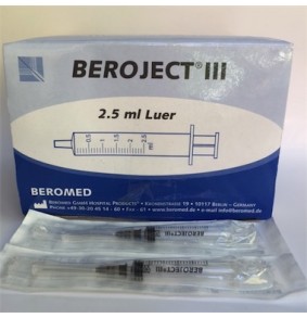Siringa monouso sterile BEROJECT III 5 Ml Ago 21G Cf. 100 DBCB943574